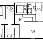 8 Person In Ferienhaus Nørre Nebel
